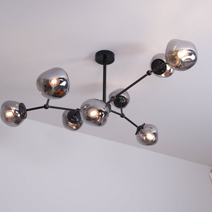 Molecular Glass Candelabrum Chandelier