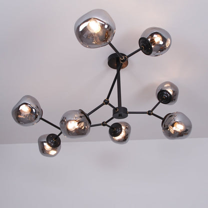 Molecular Glass Candelabrum Chandelier