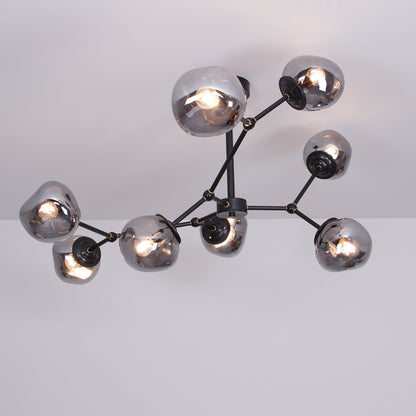 Molecular Glass Candelabrum Chandelier