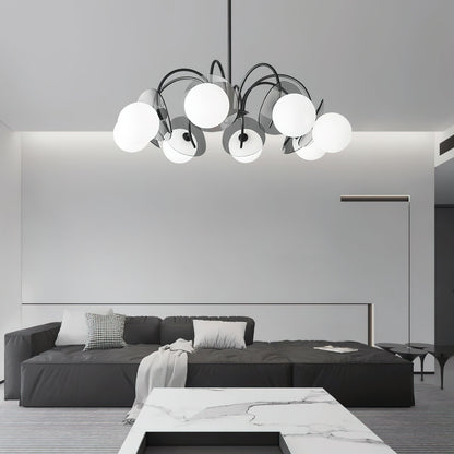 Molecular Spherical Glass Pendant light Chandelier