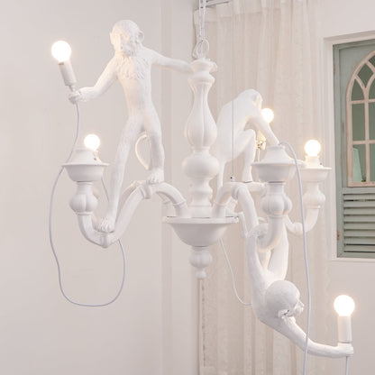 Monkey Electrolier Chandelier