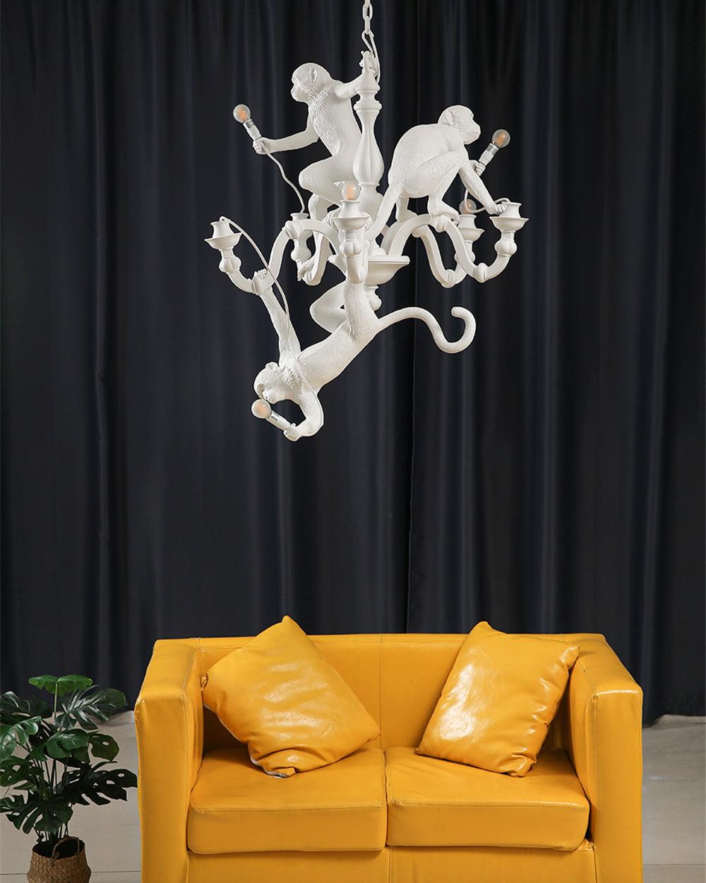 Monkey Electrolier Chandelier