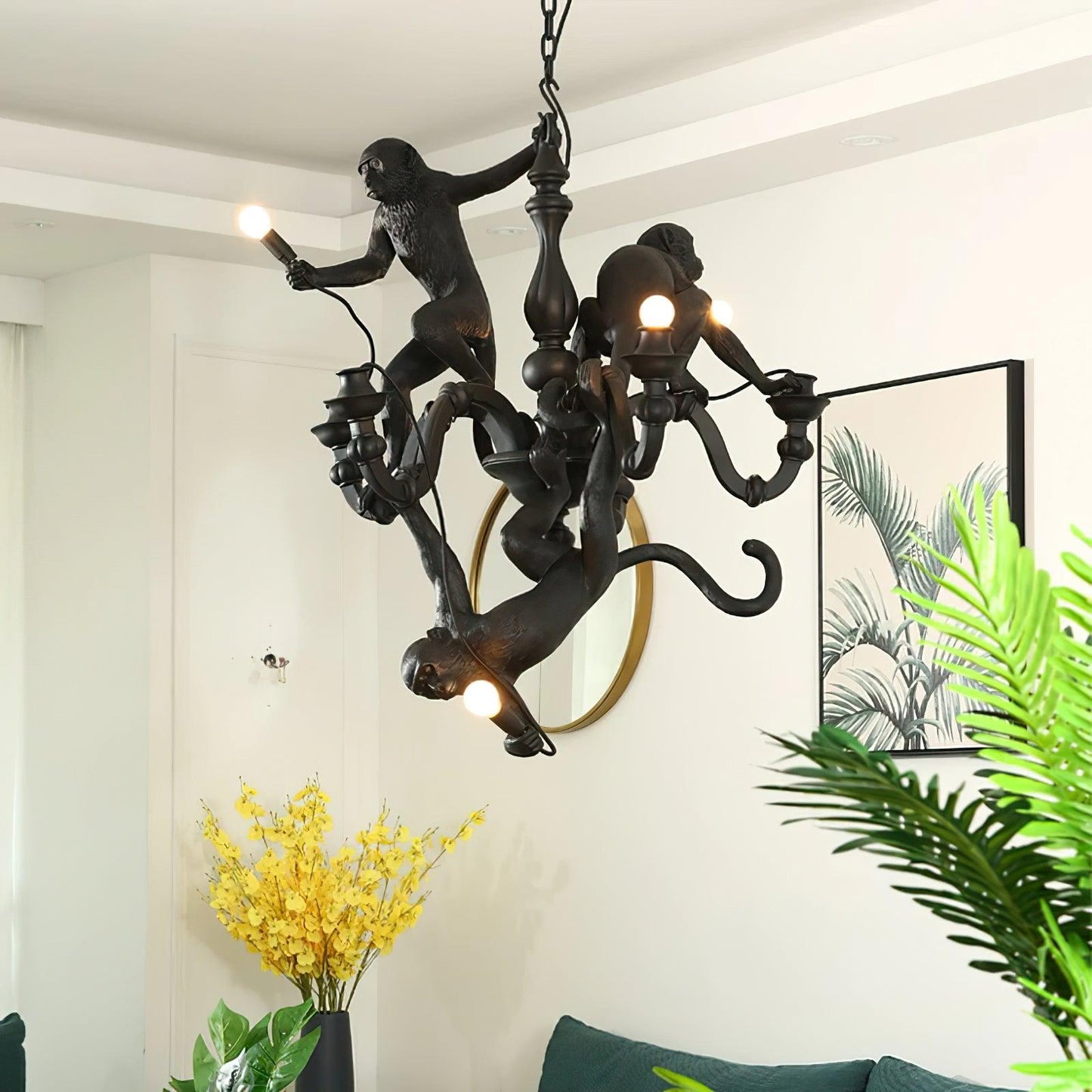 Monkey Electrolier Chandelier