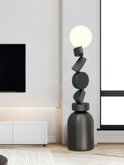 Monolith Cube Uplight Lamp Floor Lamp