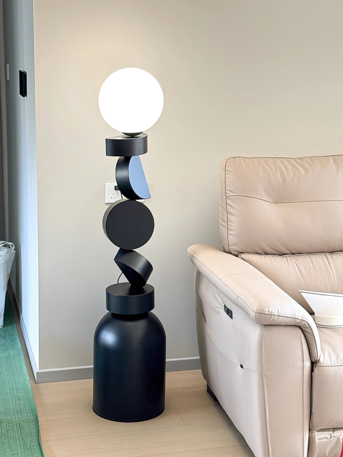 Monolith Cube Uplight Lamp Floor Lamp