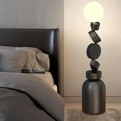 Monolith Cube Uplight Lamp Floor Lamp