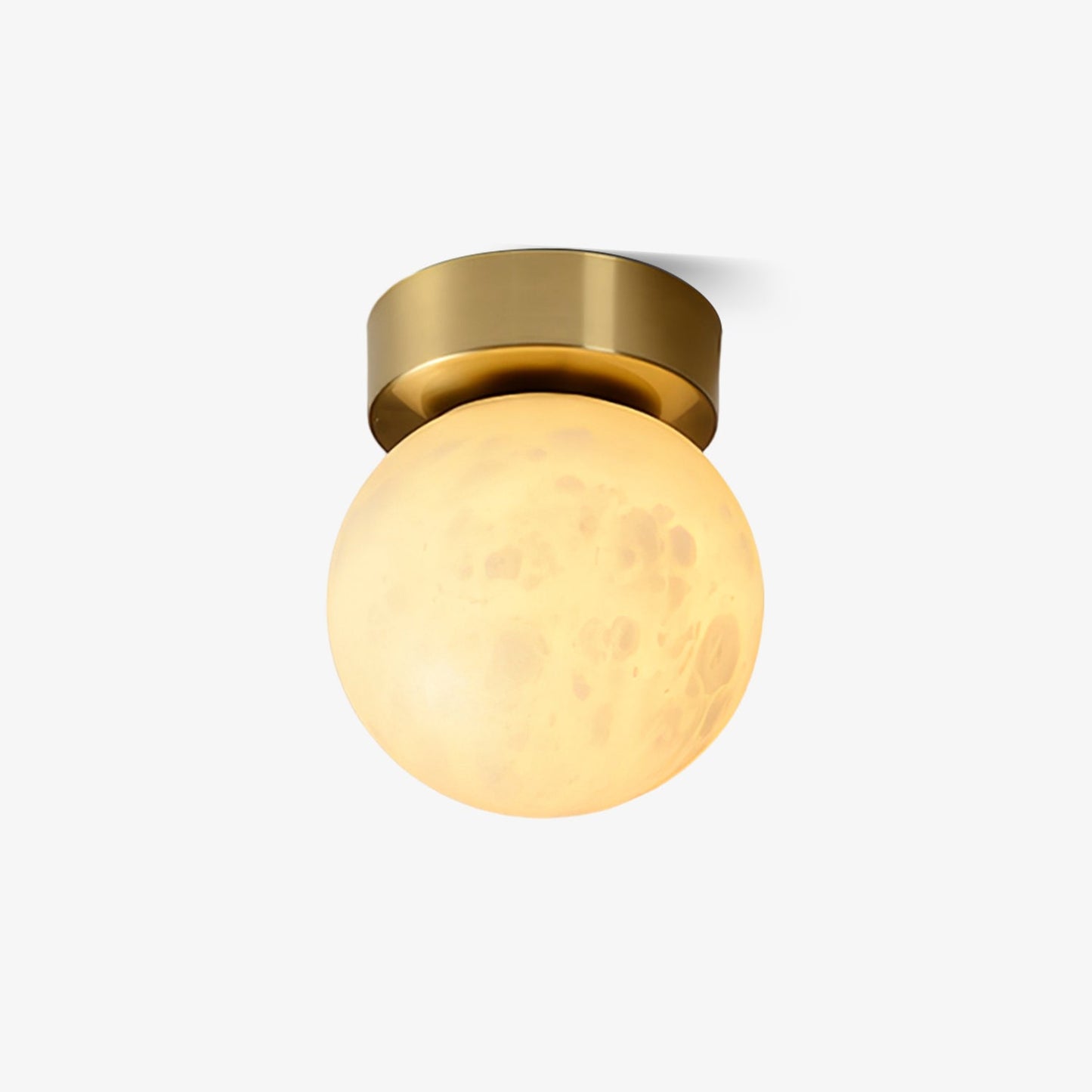 Moon Alabaster Flush mount light Ceiling Light