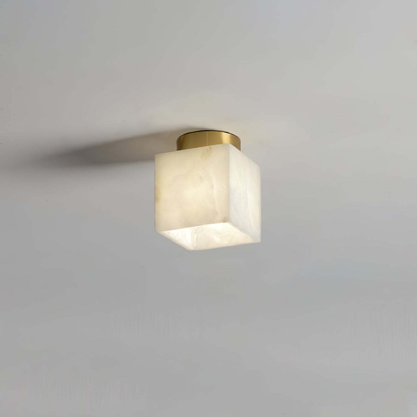 Moon Alabaster Flush mount light Ceiling Light