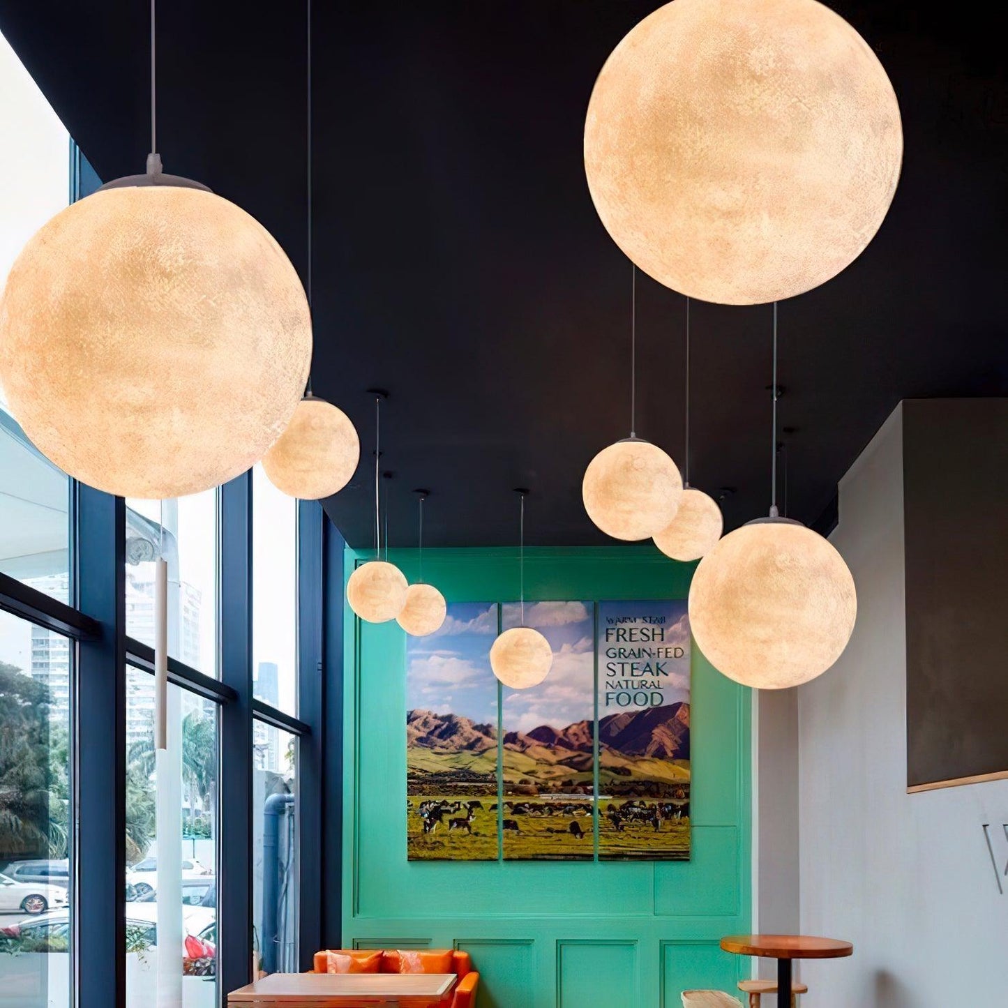 Moon Houselight Pendant Lamp