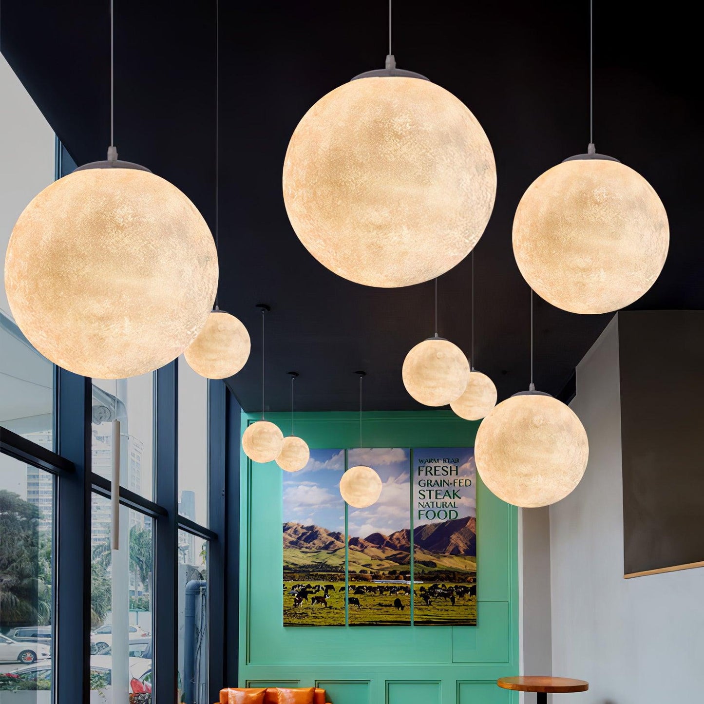 Moon Houselight Pendant Lamp