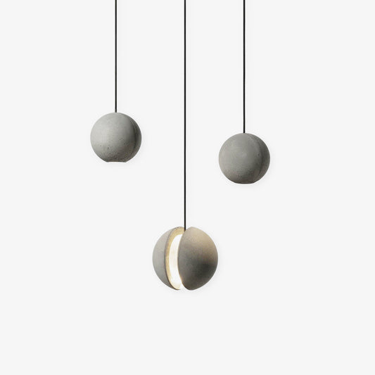 Moon Concrete Houselight Pendant Lamp