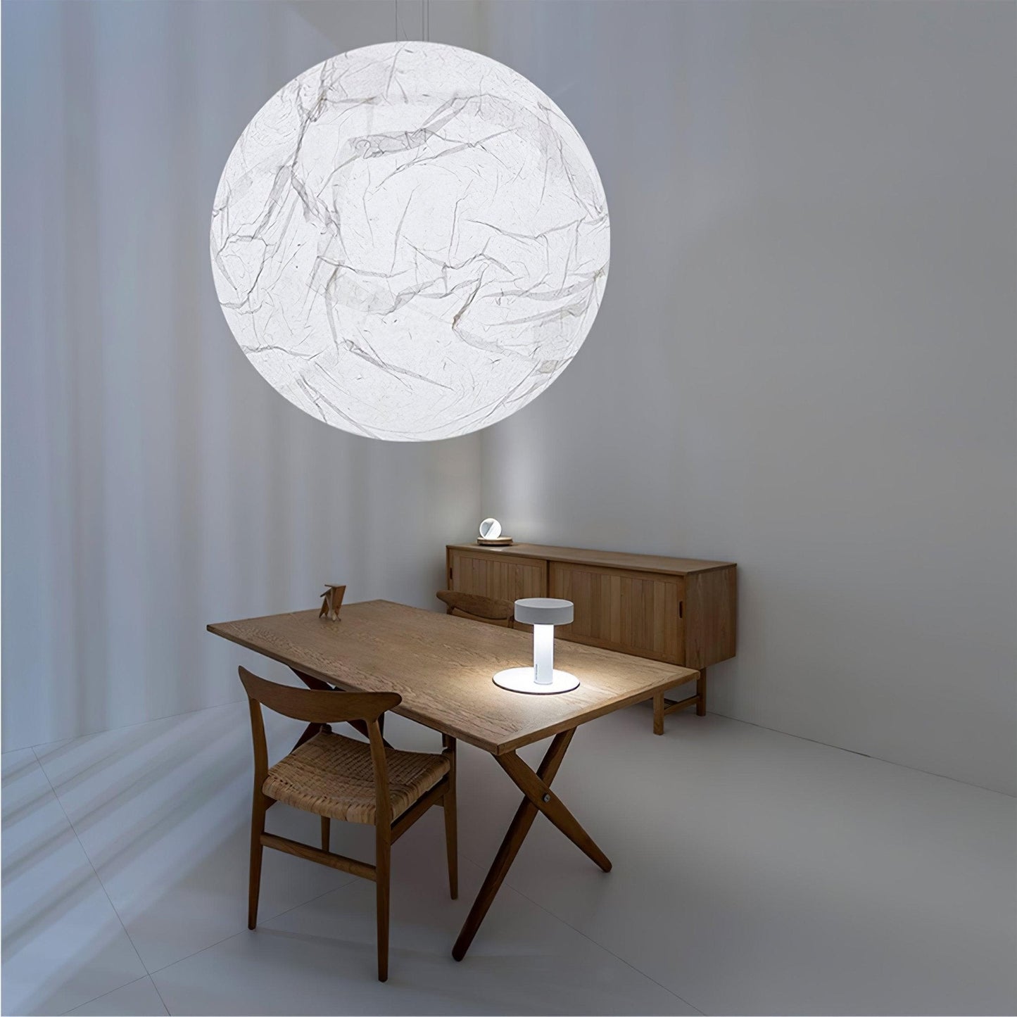 Moon Silk Drop light Pendant Lamp