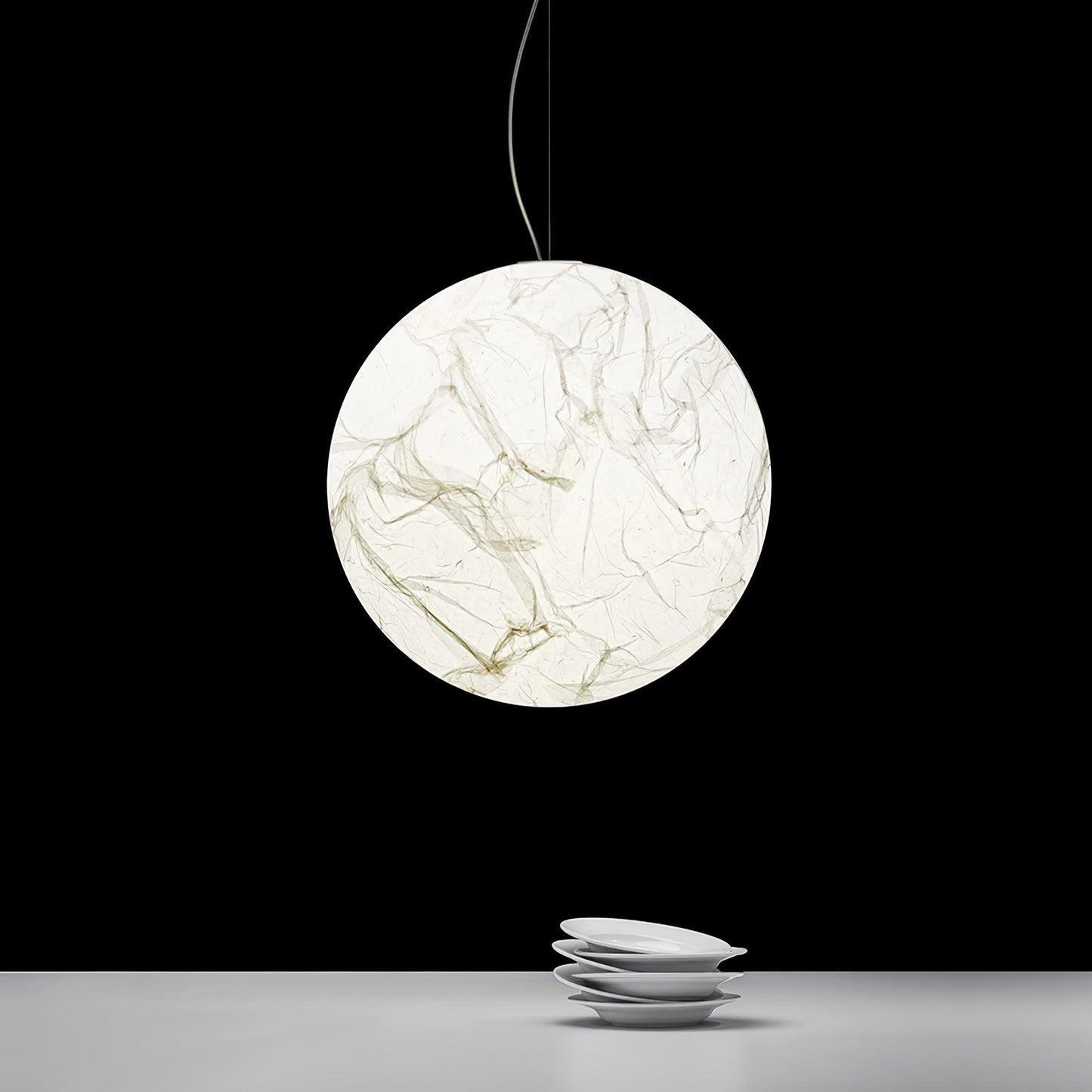 Moon Silk Drop light Pendant Lamp