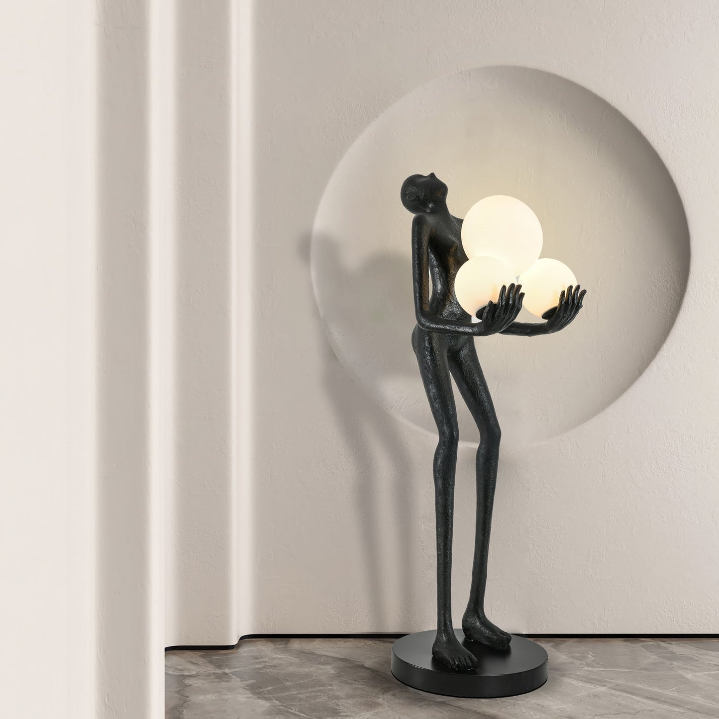 Moonlit Guardian Floor-mounted Lamp Floor Lamp