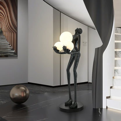 Moonlit Guardian Floor-mounted Lamp Floor Lamp