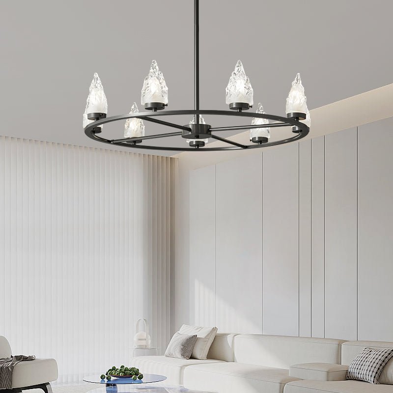 Mountain Peak Candelabrum Chandelier