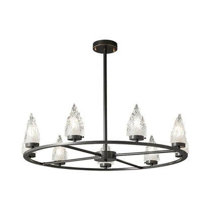 Mountain Peak Candelabrum Chandelier