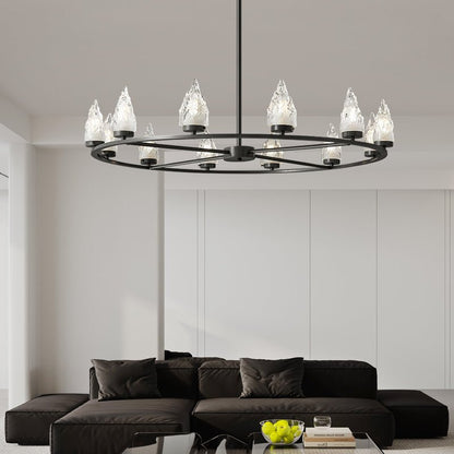 Mountain Peak Candelabrum Chandelier