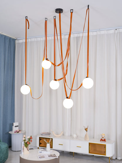 Multiple Belt Art Droplight Pendant Light