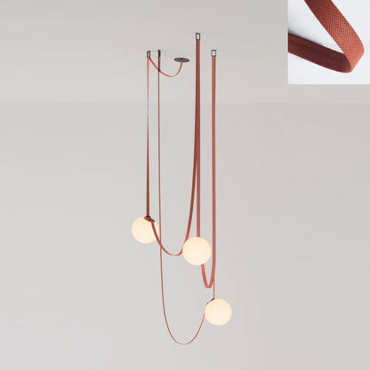 Multiple Belt Art Droplight Pendant Light