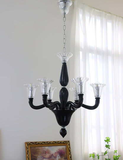 Murano Candle Electrolier Chandelier