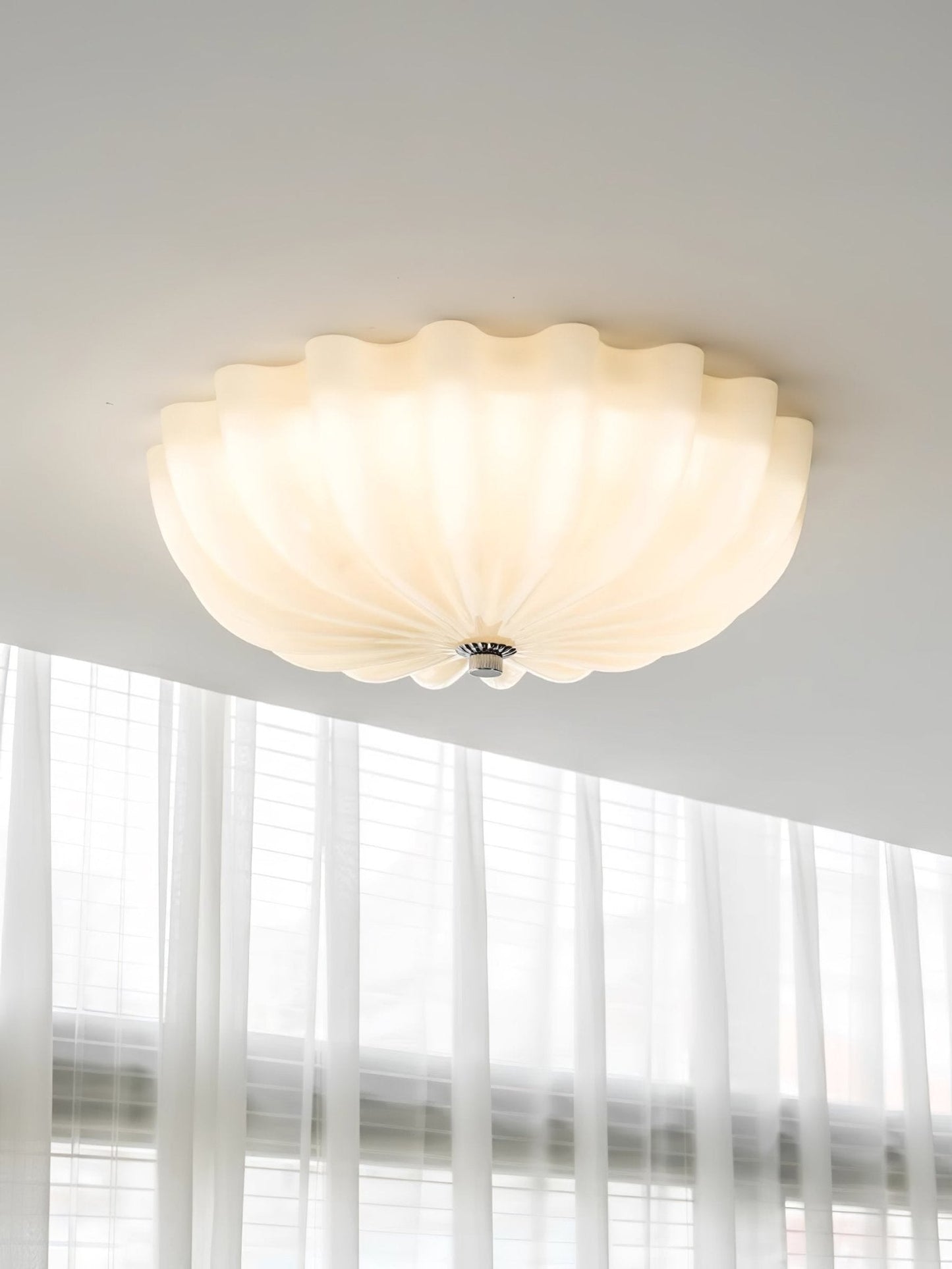 Murano Glass Flush Overhead fixture Ceiling Light