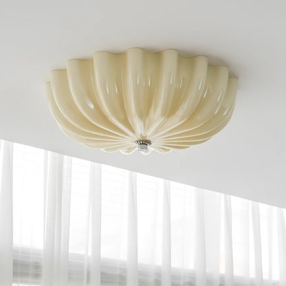 Murano Glass Flush Overhead fixture Ceiling Light