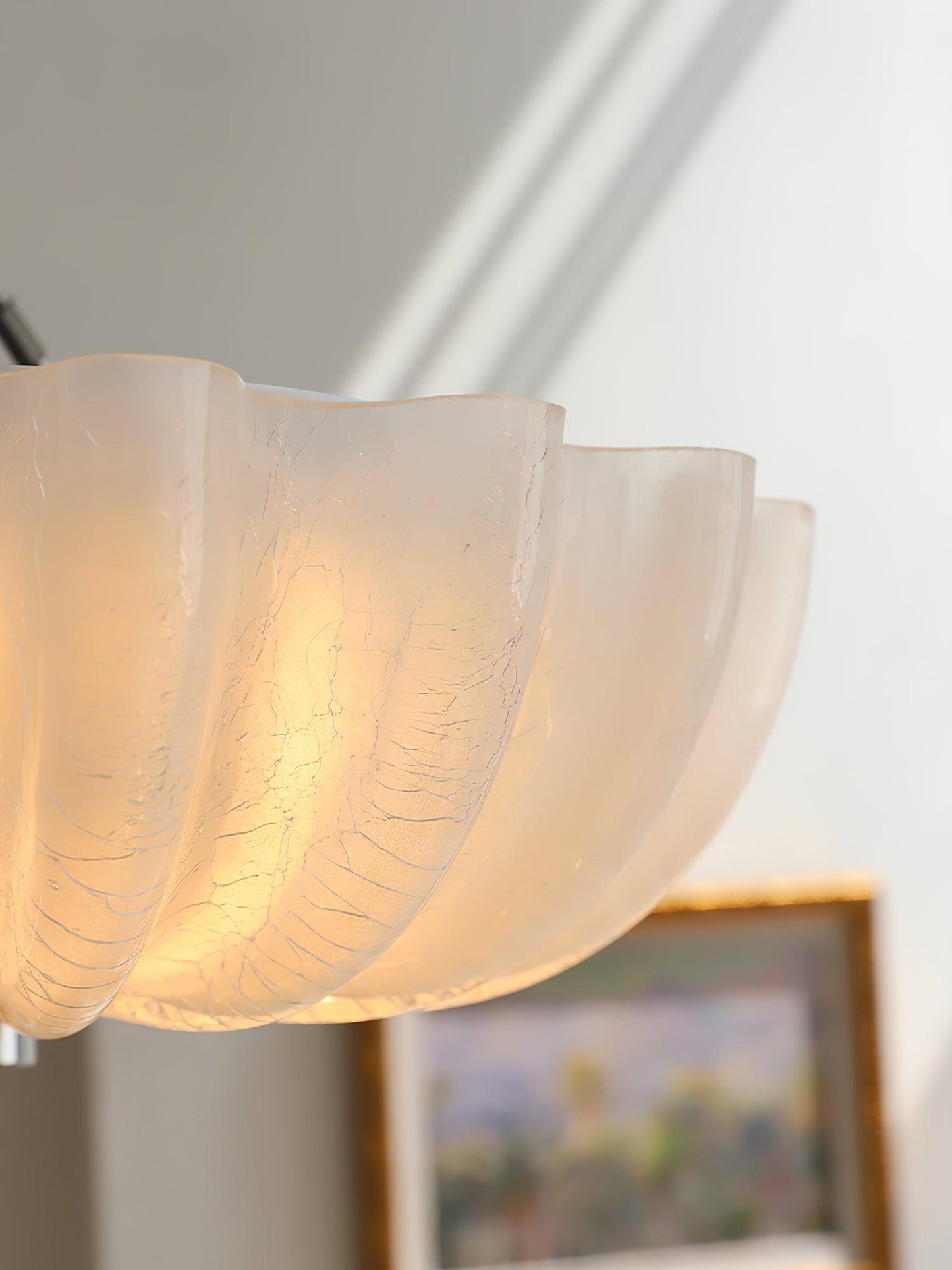 Murano Glass Flush Overhead fixture Ceiling Light