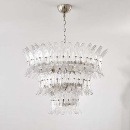 Murano Palmette Crown Chandelier