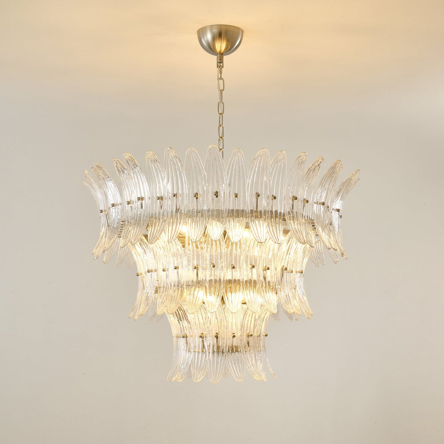 Murano Palmette Crown Chandelier