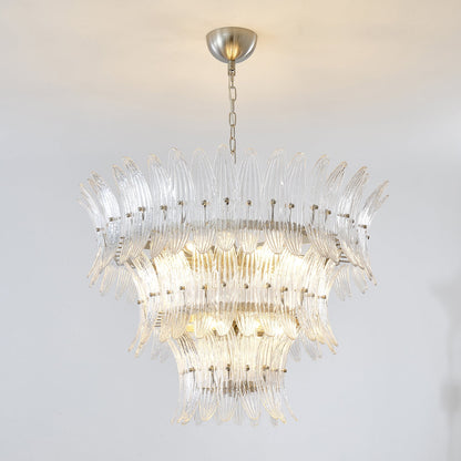 Murano Palmette Crown Chandelier