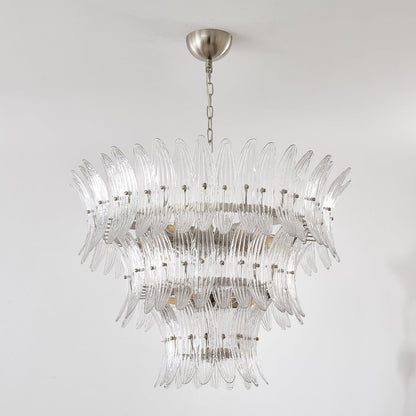 Murano Palmette Crown Chandelier