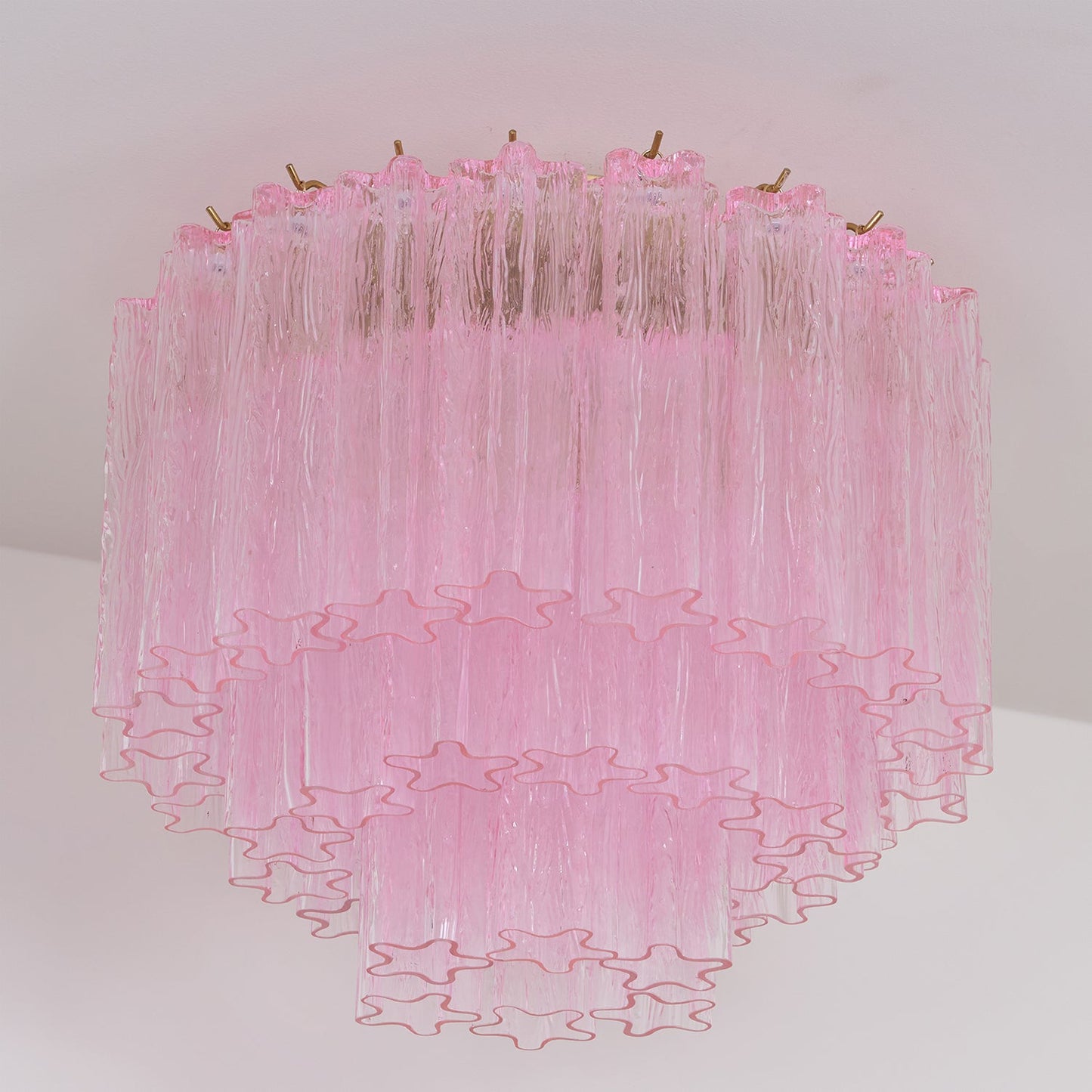 Murano Pink Glass Ceiling-mounted light Ceiling Light