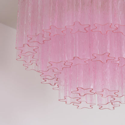 Murano Pink Glass Ceiling-mounted light Ceiling Light