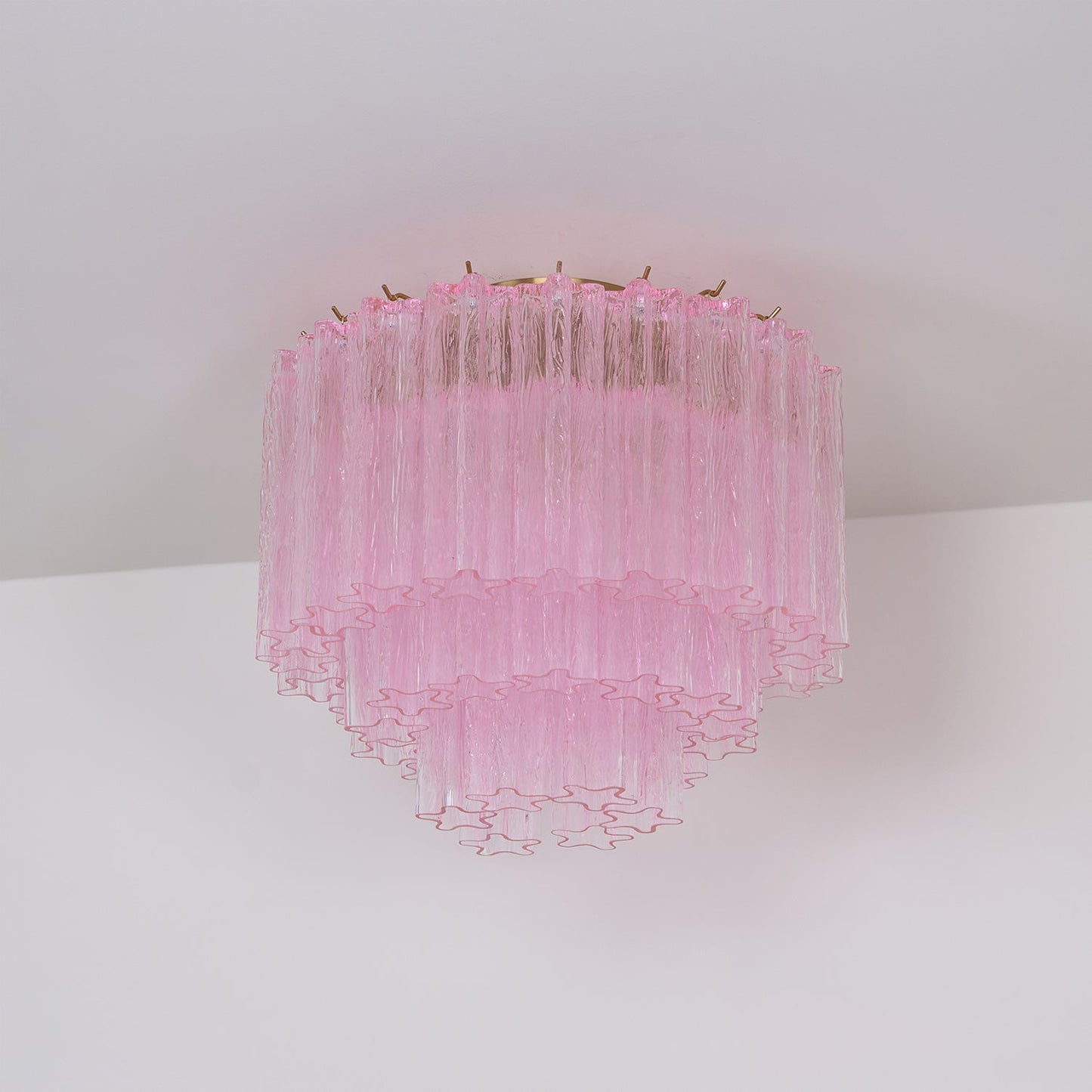 Murano Pink Glass Ceiling-mounted light Ceiling Light