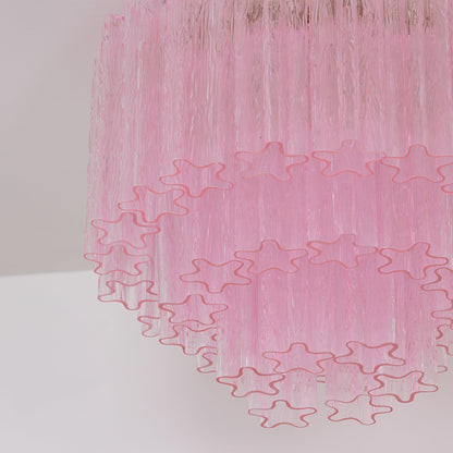 Murano Pink Glass Ceiling-mounted light Ceiling Light