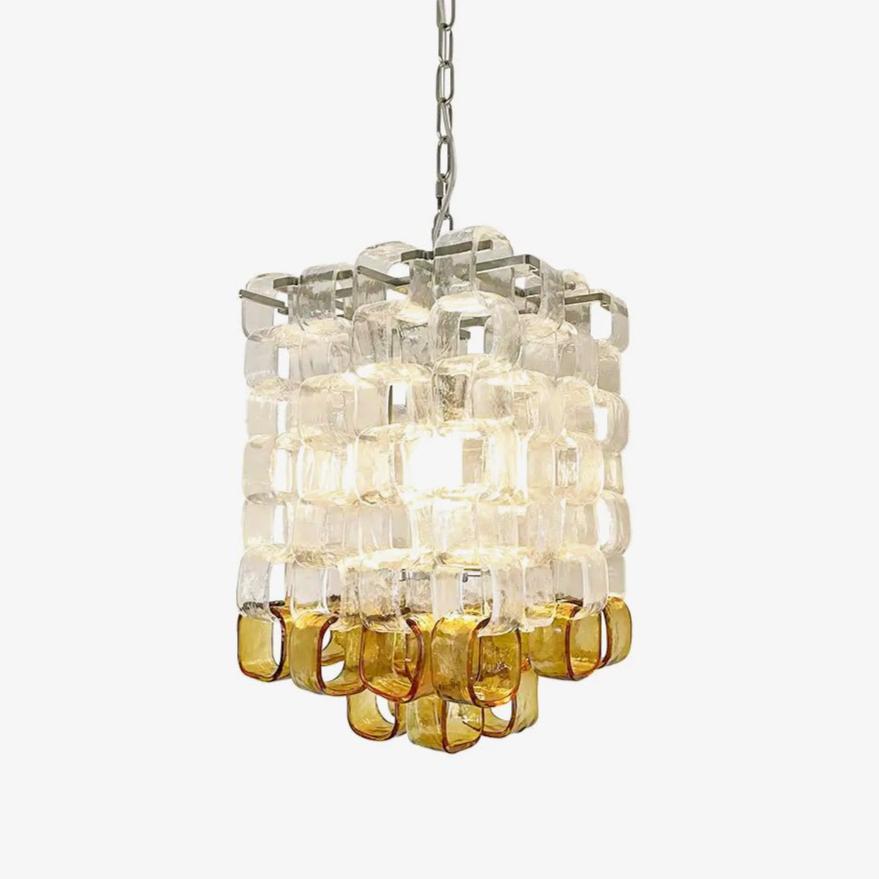 Murano Poliarte Interlocking Pendant light Chandelier