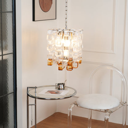 Murano Poliarte Interlocking Pendant light Chandelier