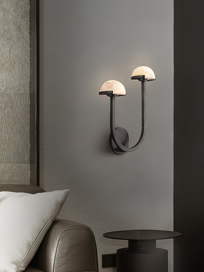 Mushroom Alabaster Wall-mounted light Wall Lamp