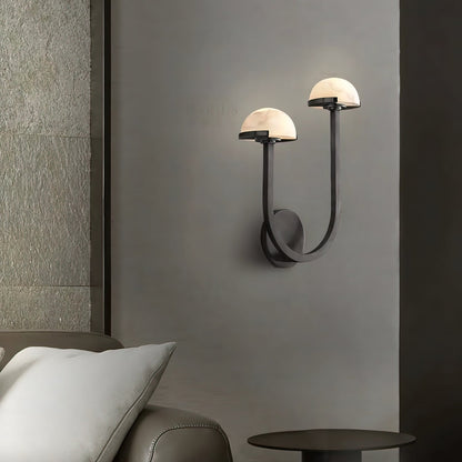 Mushroom Alabaster Wall-mounted light Wall Lamp