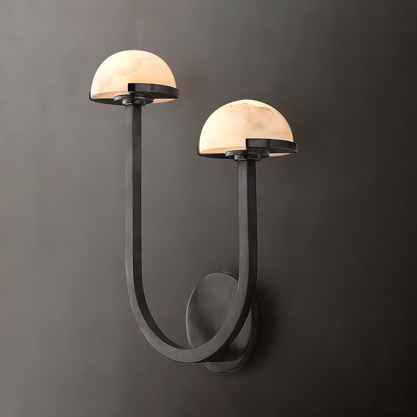 Mushroom Alabaster Wall-mounted light Wall Lamp