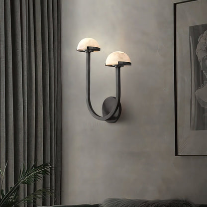 Mushroom Alabaster Wall-mounted light Wall Lamp