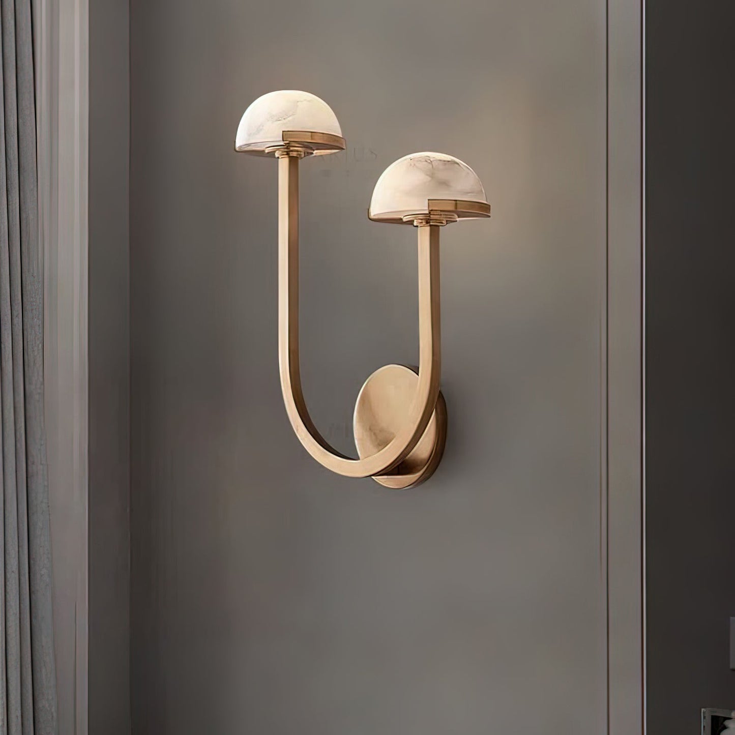 Mushroom Alabaster Wall-mounted light Wall Lamp