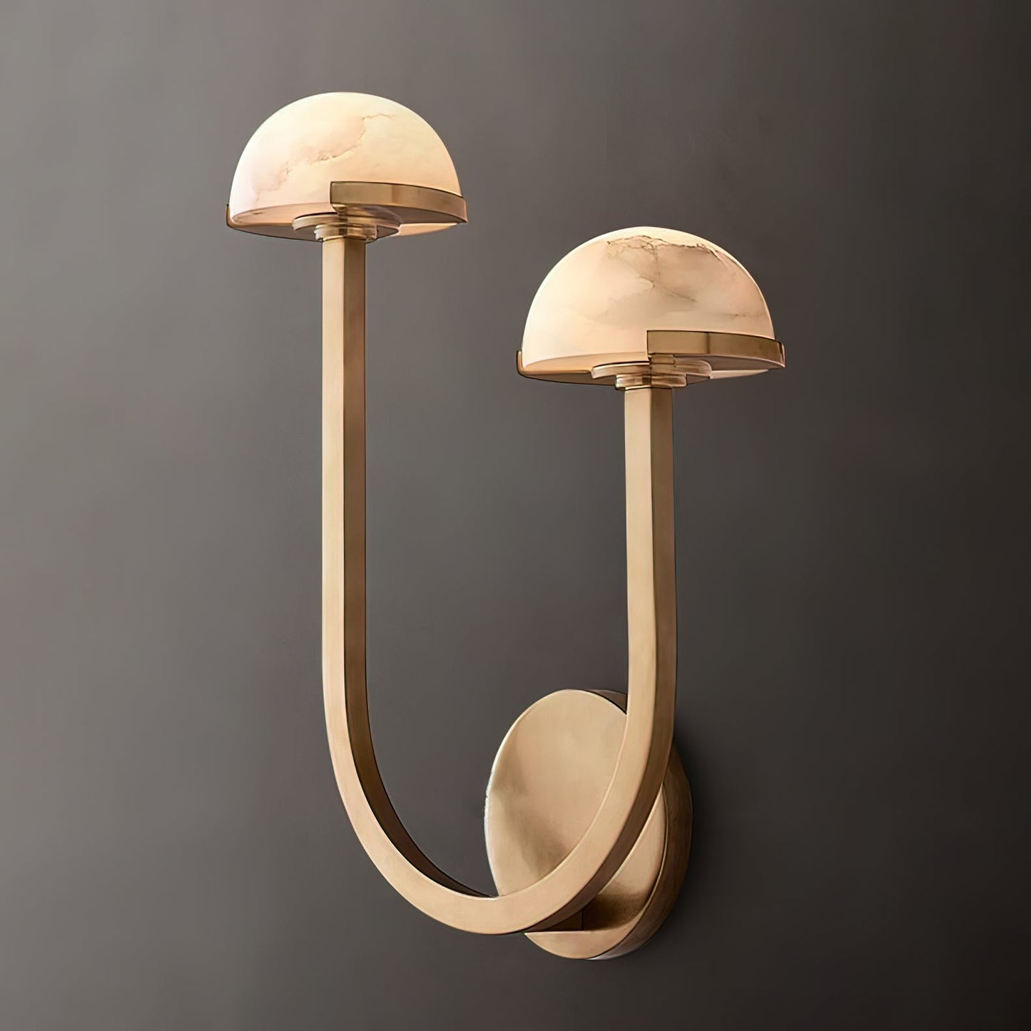 Mushroom Alabaster Wall-mounted light Wall Lamp