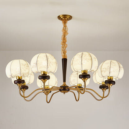 Mushroom Fabric Ceiling fixture Chandelier