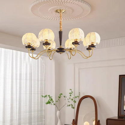 Mushroom Fabric Ceiling fixture Chandelier