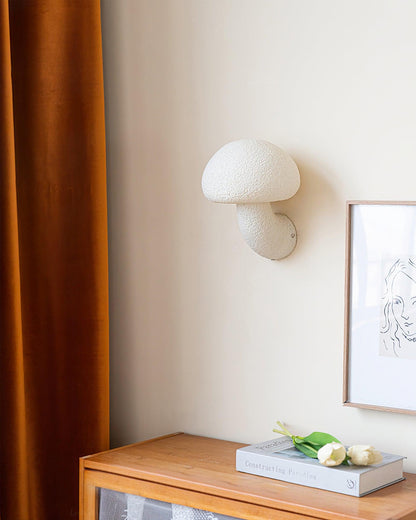 Mushroom Resin Bracket light Wall Lamp