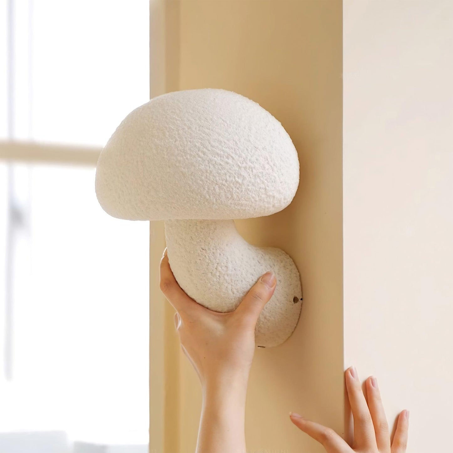 Mushroom Resin Plug-in Wall light fixture Wall Lamp