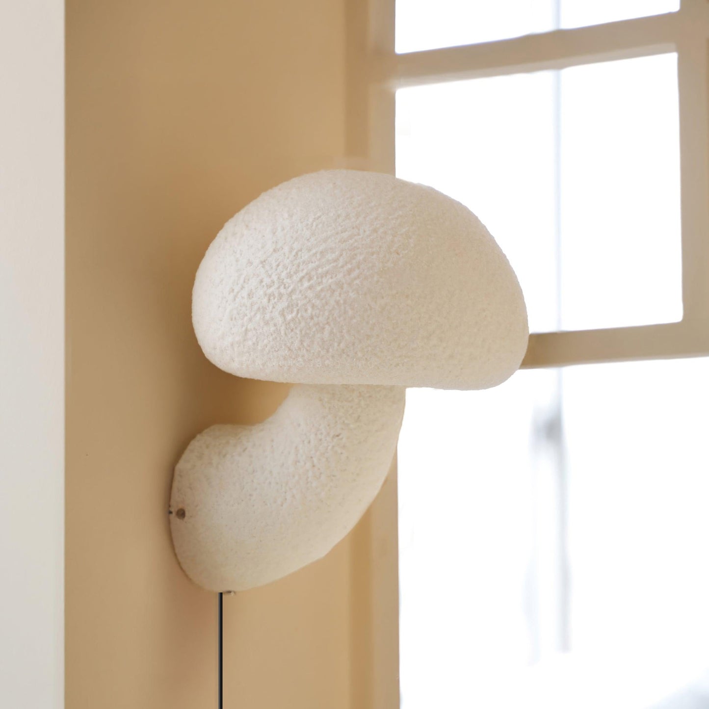 Mushroom Resin Plug-in Wall light fixture Wall Lamp