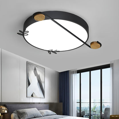 Musical Note Round Ceiling-mounted light Ceiling Lamp